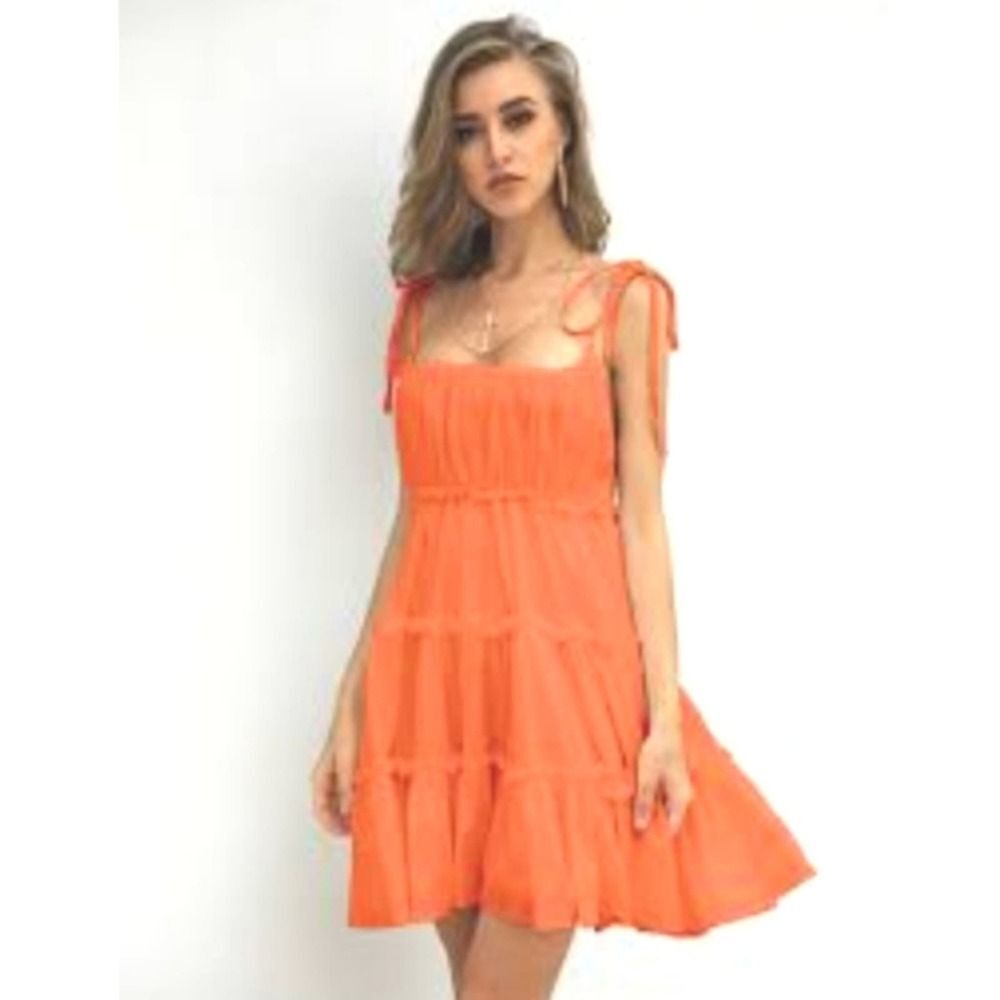 Forever 21 tiered layer sleeveless summer dress
